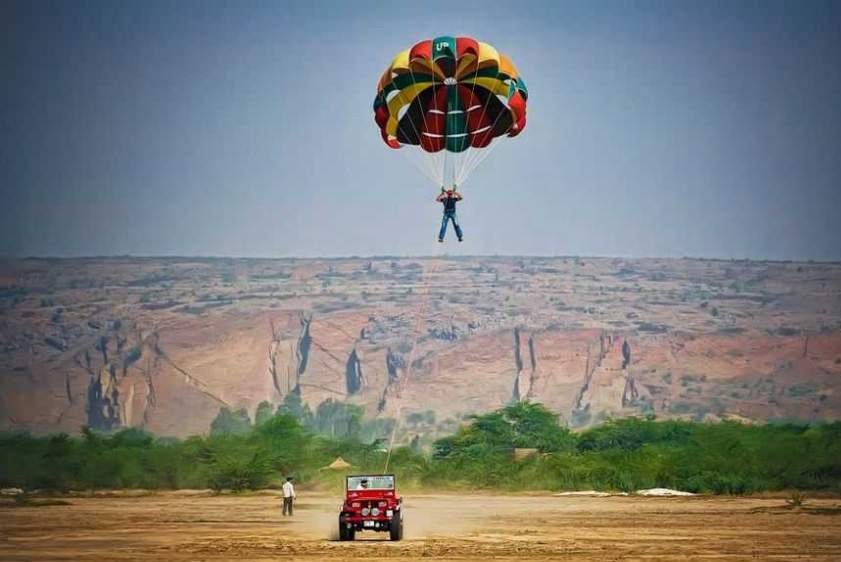 Parasailing