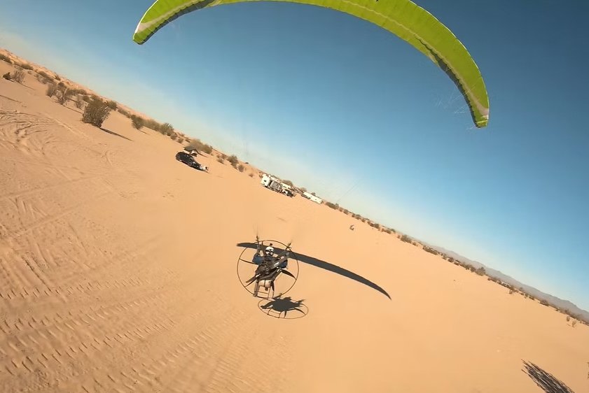 Paramotoring